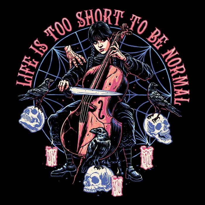 Life's Too Short - Stylish 3/4 Sleeve Raglan T-Shirt