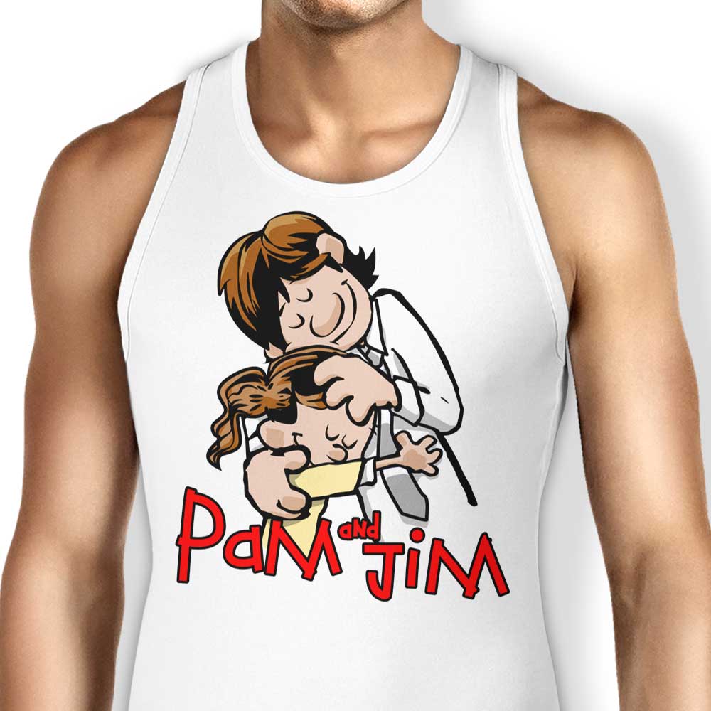 Pam and Jim Inspired Men's and Women's Comfortable Tank Tops