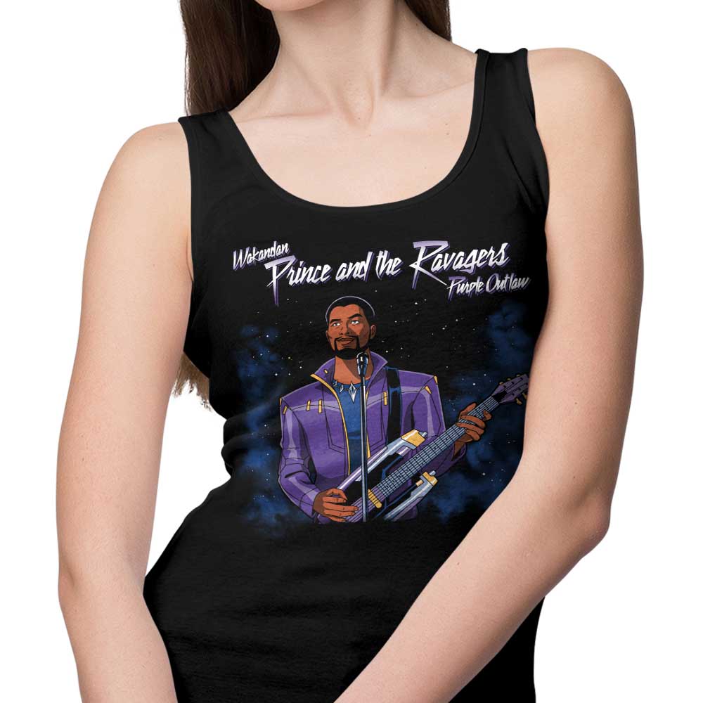 Prime Premne Design Purple Outlaw Men's and Women's Unisex Tank Top