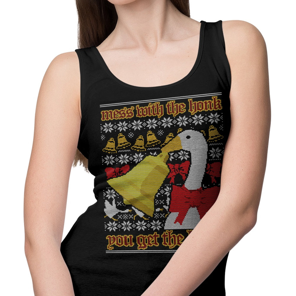 Comfy Goose Cotton Tank Top - Men's/Unisex & Women's Available