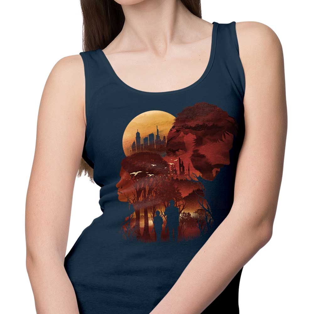 Last Silhouette Men's and Women's Unisex Comfortable Tank Top