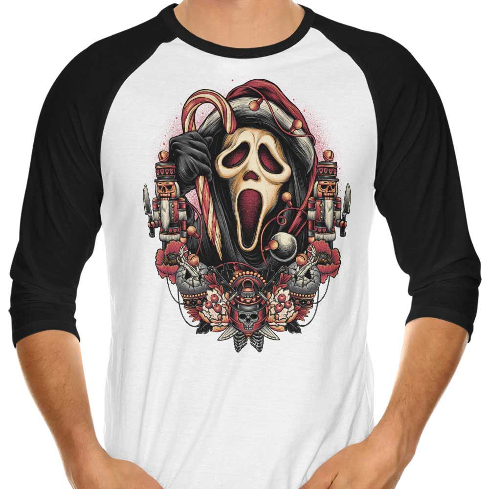 3/4 Sleeve Raglan T-Shirt for Holidays at Woodsboro - A Perfect Wear
