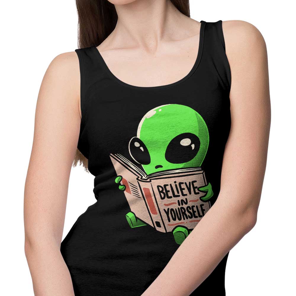 Inspiring 'Believe in Yourself' Unisex and Women's Tank Tops for Confidence Boost