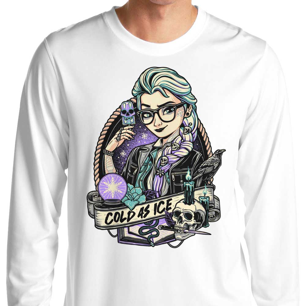 Momma Gorilla's Chilly Long Sleeve Crewneck T-Shirt in S - 4XL