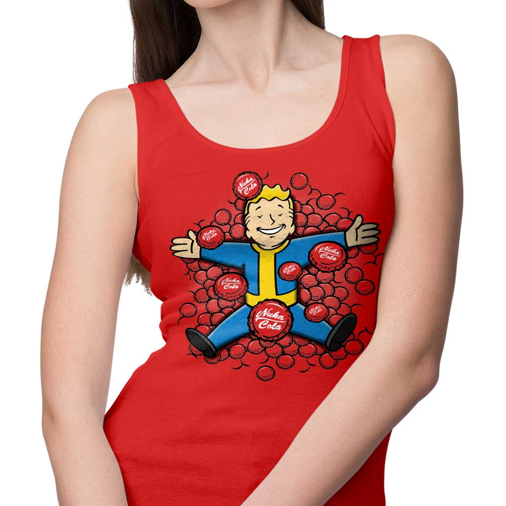 Olipop's Soft and Comfortable Nuclear Beauty Tank Tops for Men and Women