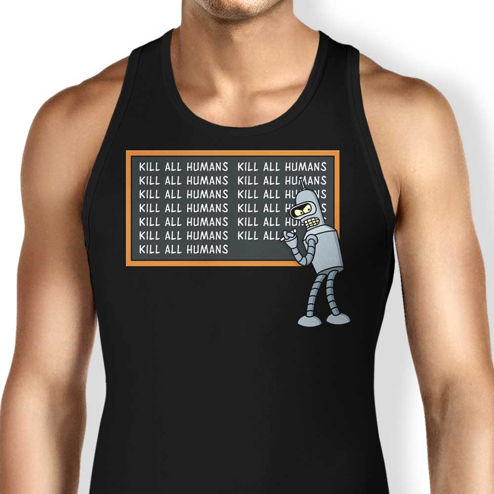 Firebeard's Comfortable 'Not Kill All Humans' Men's & Women's Tank Tops
