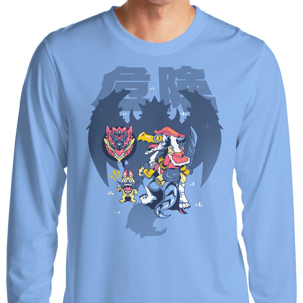 Danger Approaching - Men's and Women's Long Sleeve Crewneck T-Shirt