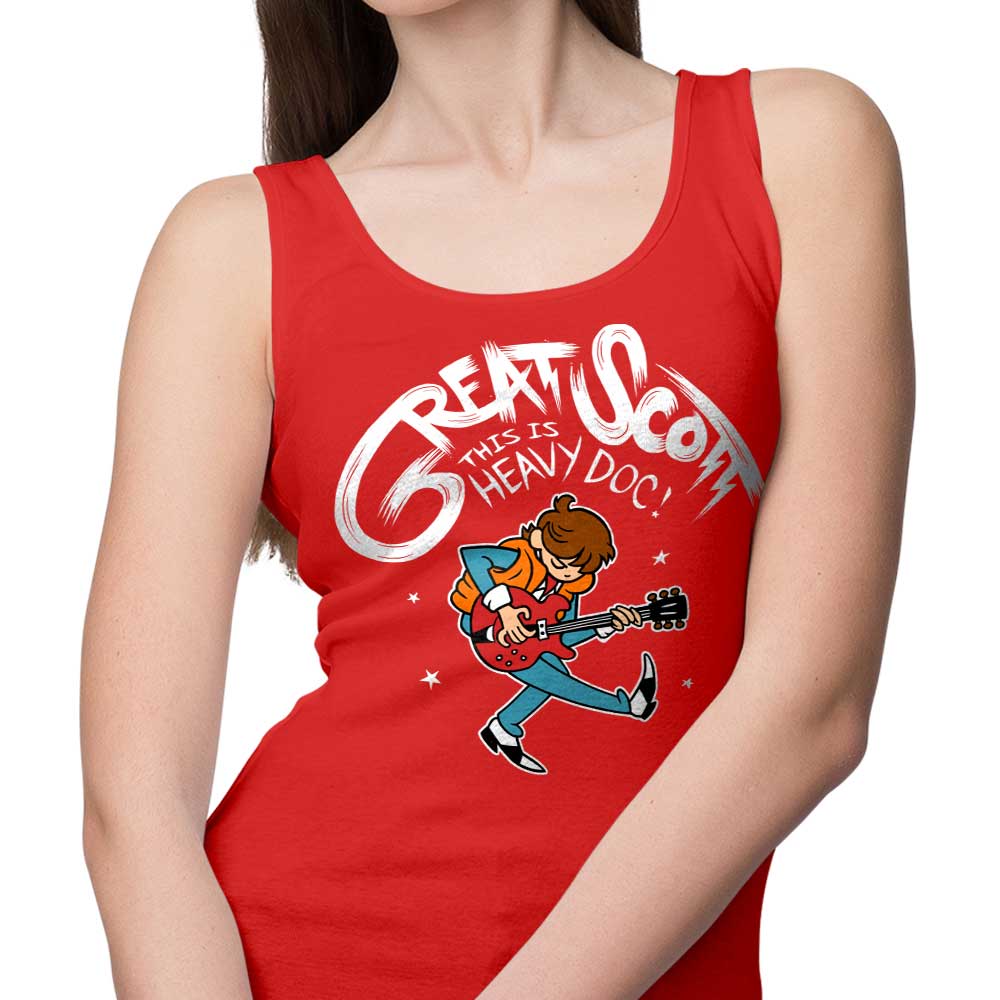Coinbox Tees Comfortable and Lightweight Great Scott Tank Tops