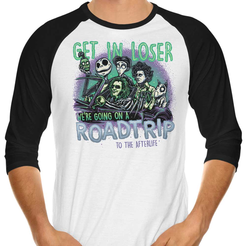 Momma Gorilla's 'To the Afterlife' 3/4 Sleeve Raglan Stylish T-Shirt