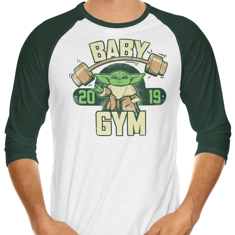 Soulkr Baby Gym 3/4 Sleeve Raglan Style Infant T-Shirt