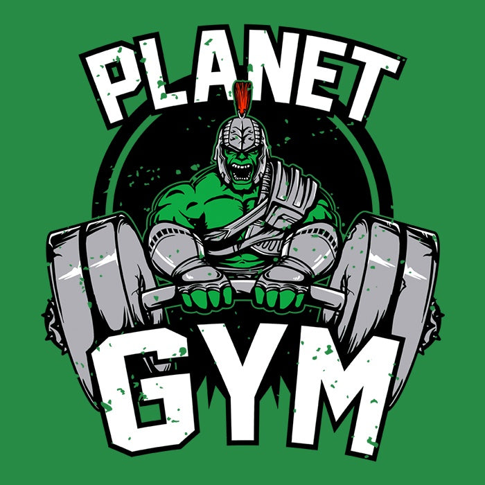 Soulkr Planet Gym 3/4 Sleeve Raglan Style T-Shirt