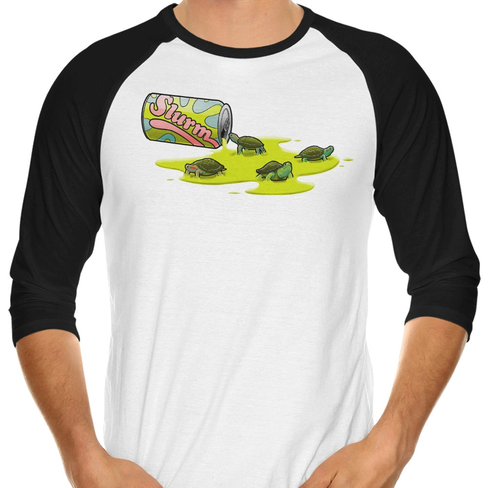 Toxic Drink Three - Quarter Sleeve Raglan Style T - Shirt for Casual Wear