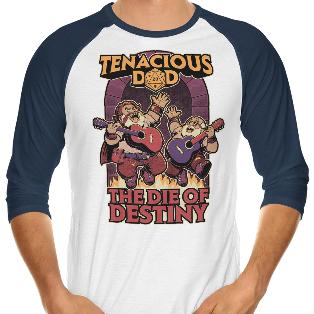 Destiny Rock Band 3/4 Sleeve Raglan Stylish T-Shirt