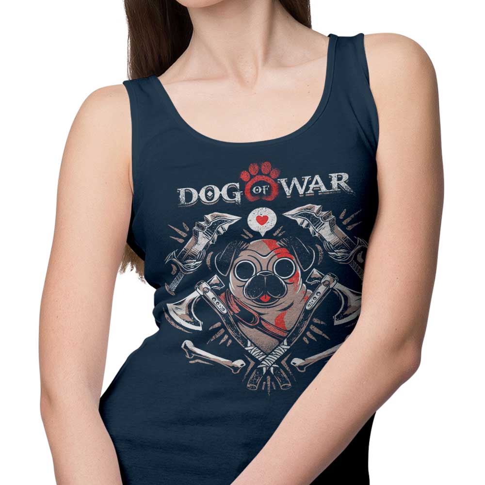 Ilustrata's 'Dog of War' Unisex and Women's Comfortable Tank Tops