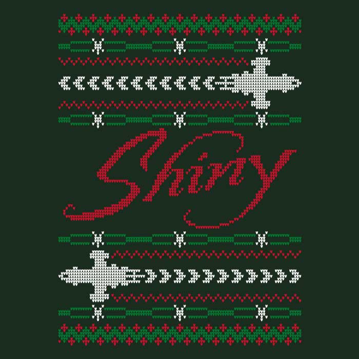 A Super Sparkly Christmas Long Sleeve Crewneck T - Shirt