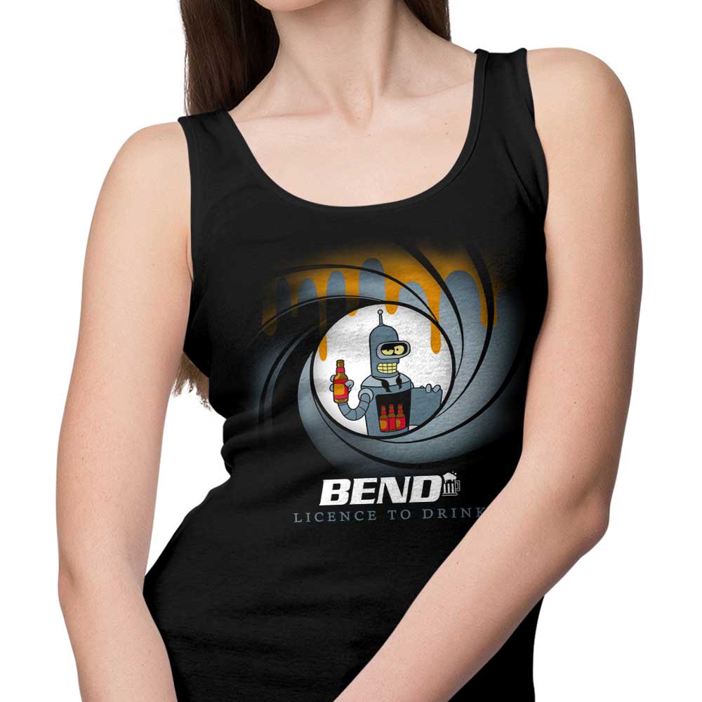 Licensed to Drink Men's and Women's Unisex Stylish Tank Top