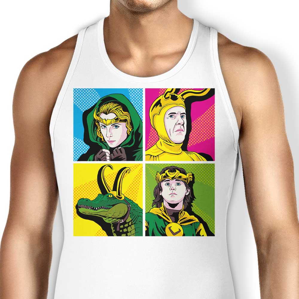 Andriu Illustrations Pop Variant Stylish Tank Tops for Men and Women