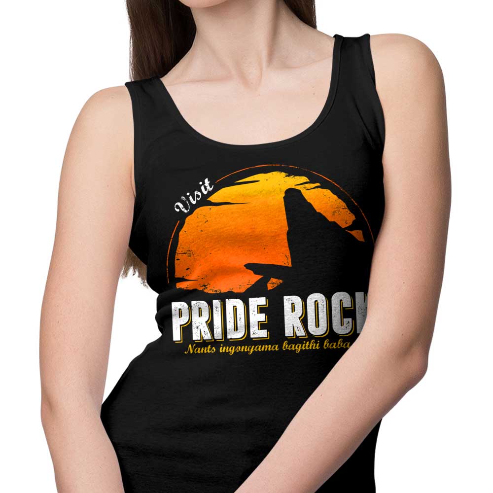 Soulkr's Visit Pride Rock Men's and Women's Unisex Stylish Tank Tops