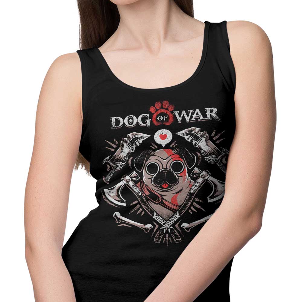 Ilustrata's 'Dog of War' Unisex and Women's Comfortable Tank Tops