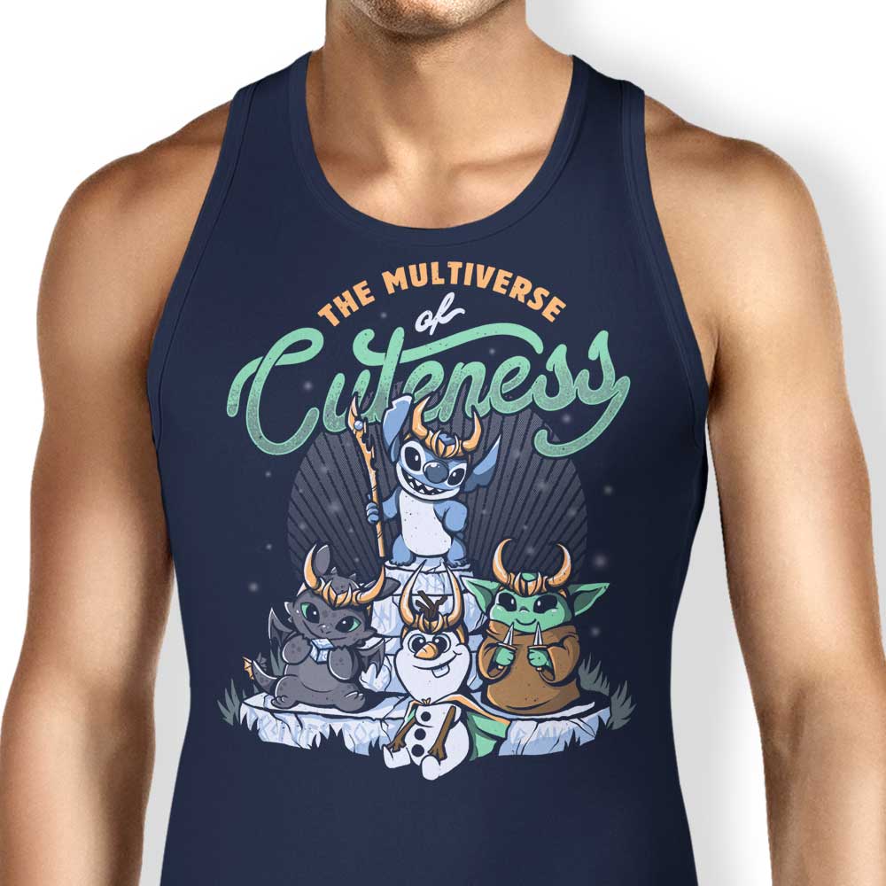 Adorable Multiverse-themed Men's and Women's Unisex Tank Tops
