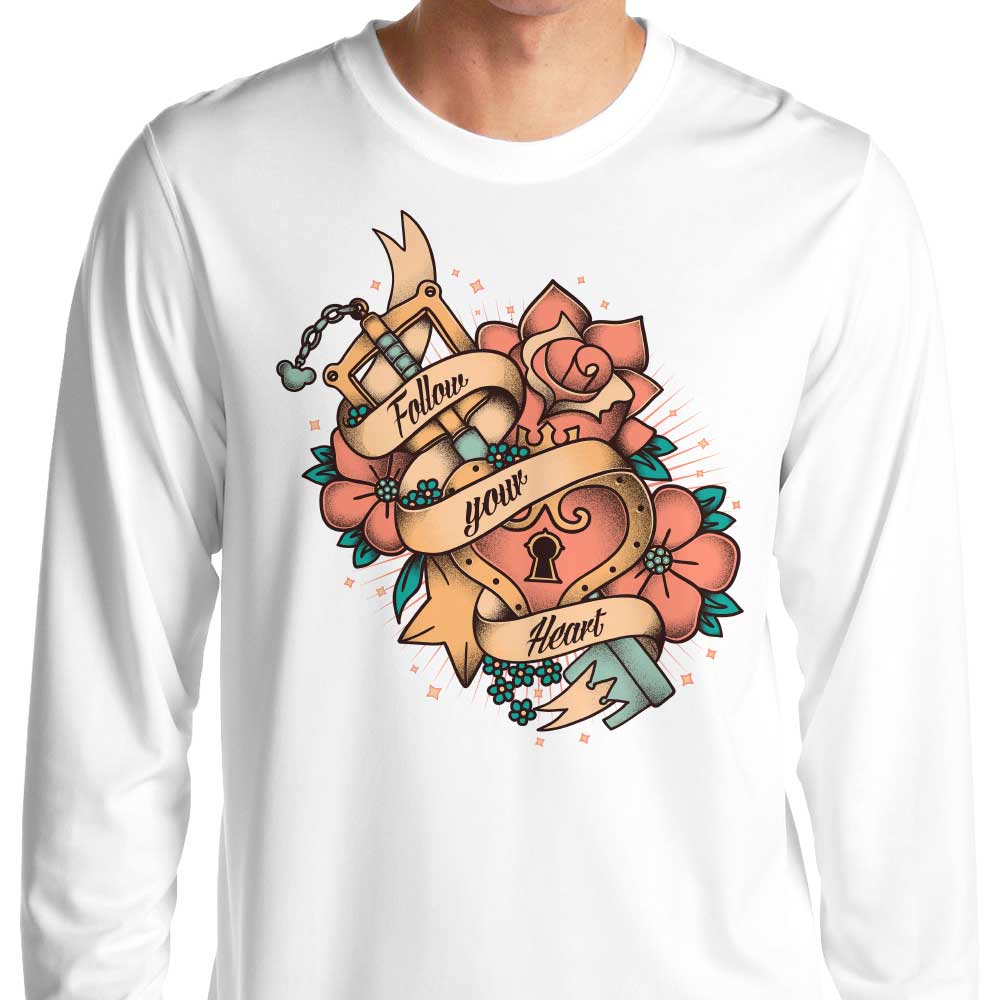 Typhoonic Art's Long Sleeve 'Follow Your Heart' T-Shirt