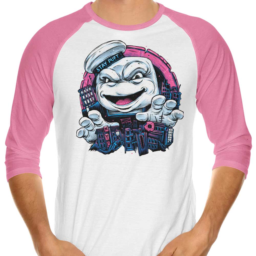 Stay Spooky - Stylish 3/4 Sleeve Raglan T-Shirt for a Creepy Look