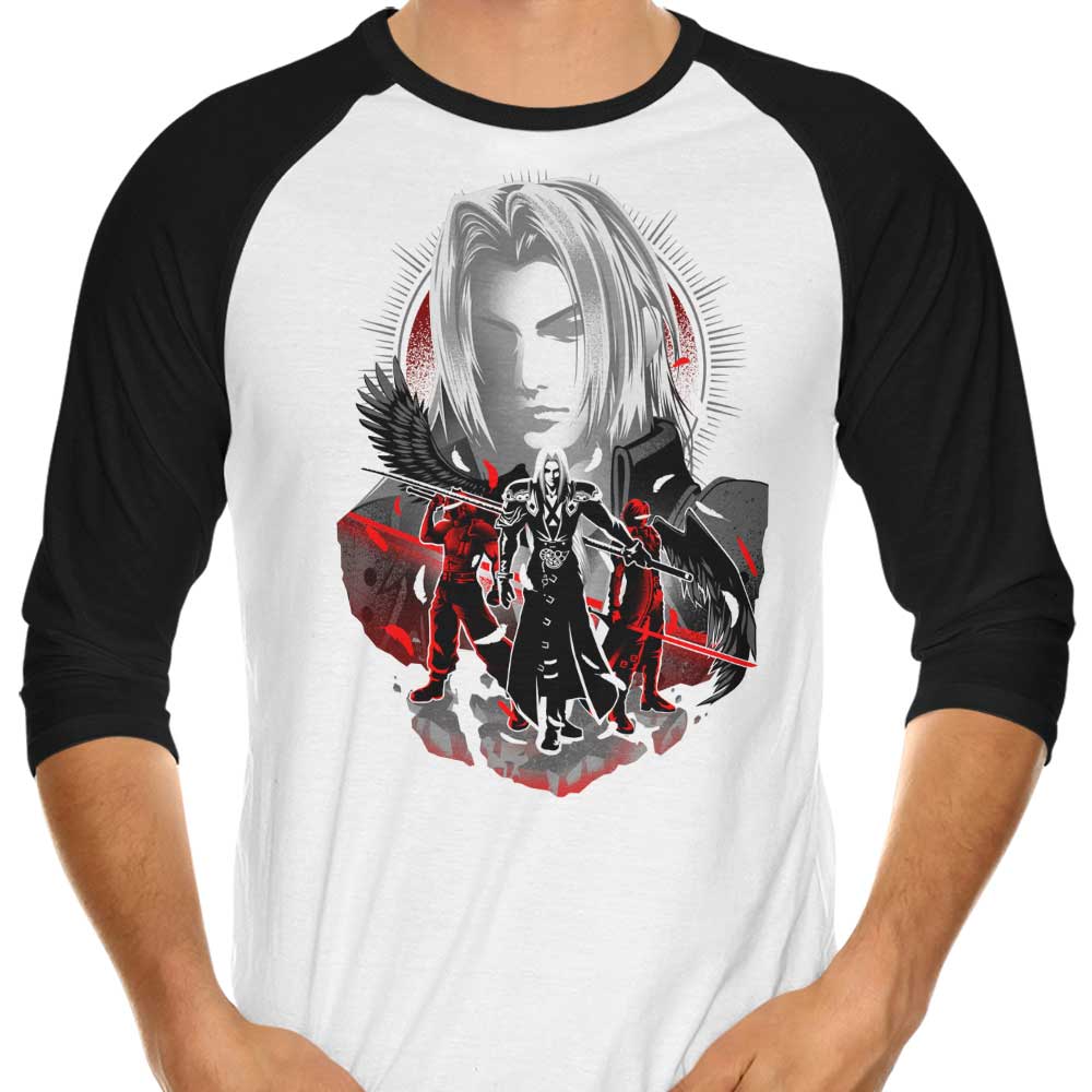 Hypertwenty's Winged Design 3/4 Sleeve Raglan Stylish T-Shirt