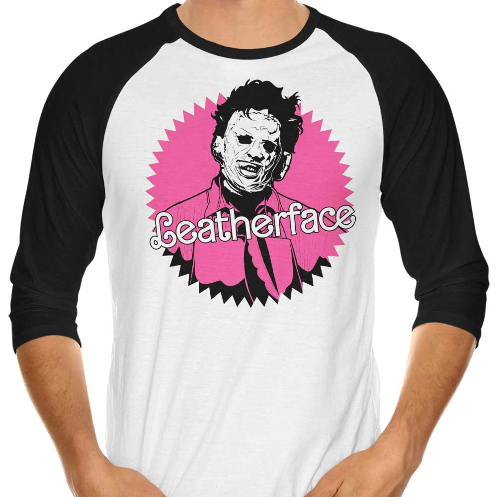 Malibu Chainsaw 3/4 Sleeve Raglan Style Men's T-Shirt