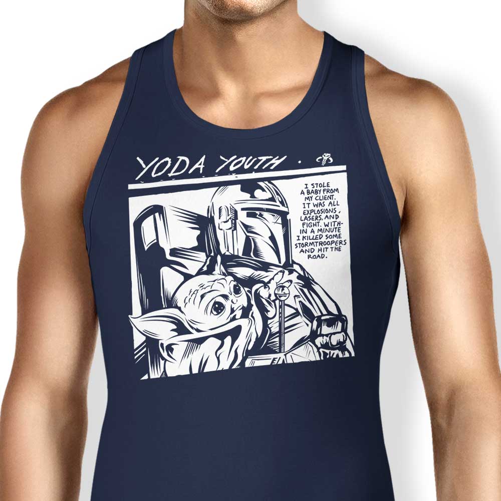CappO Yoda Youth Comfortable and Lightweight Tank Tops for Men and Women
