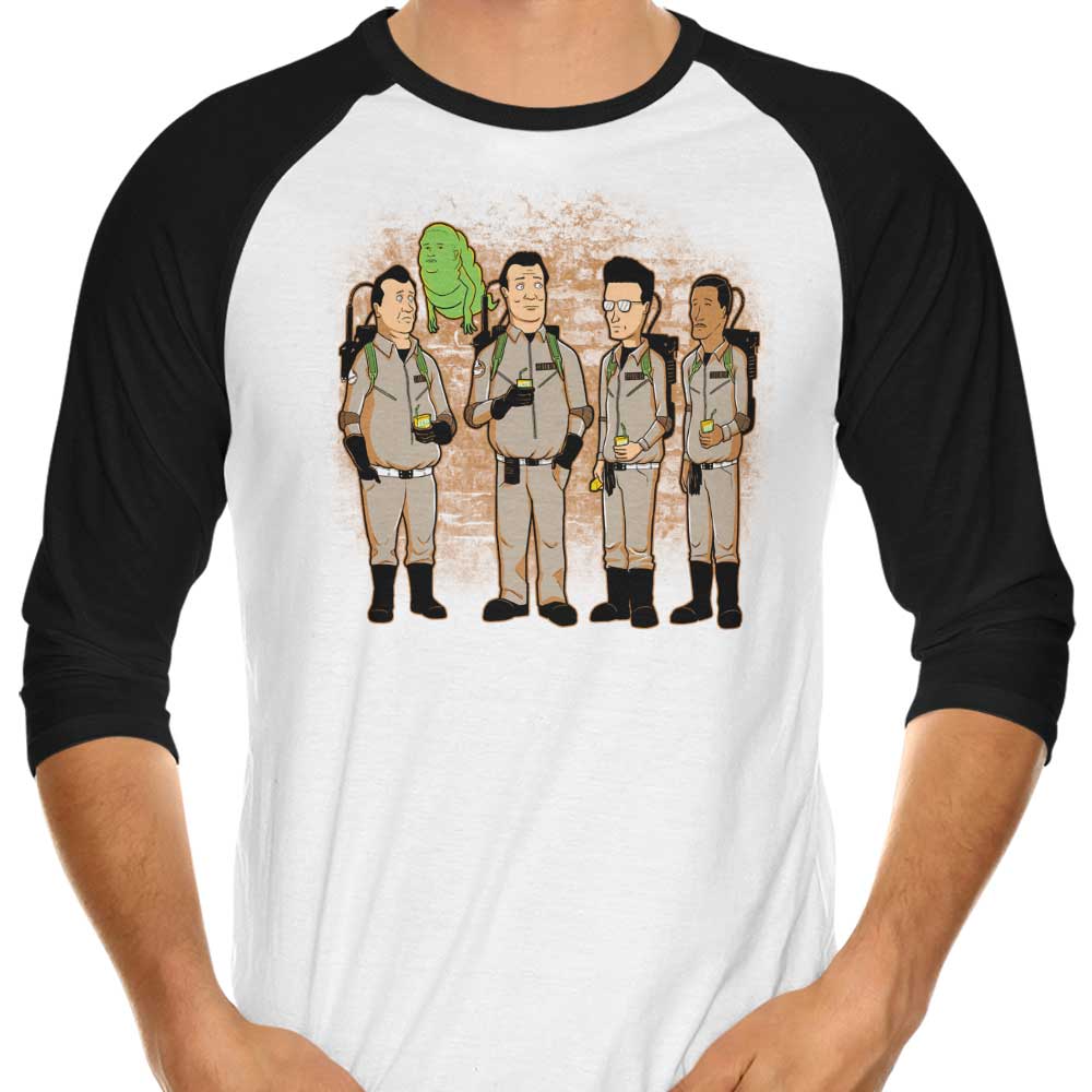 Ninjaink's Stylish 3/4 Sleeve Raglan T-Shirt: The Firehouse King