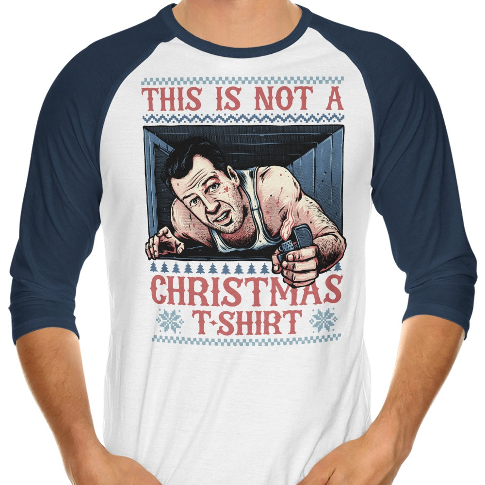 Momma Gorilla's 3/4 Sleeve Raglan T-Shirt: Not Just for Christmas