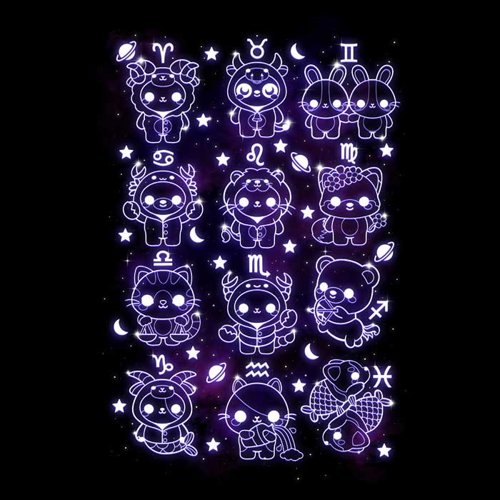 Adorable Zodiac-themed Unisex and Women's Tank Tops