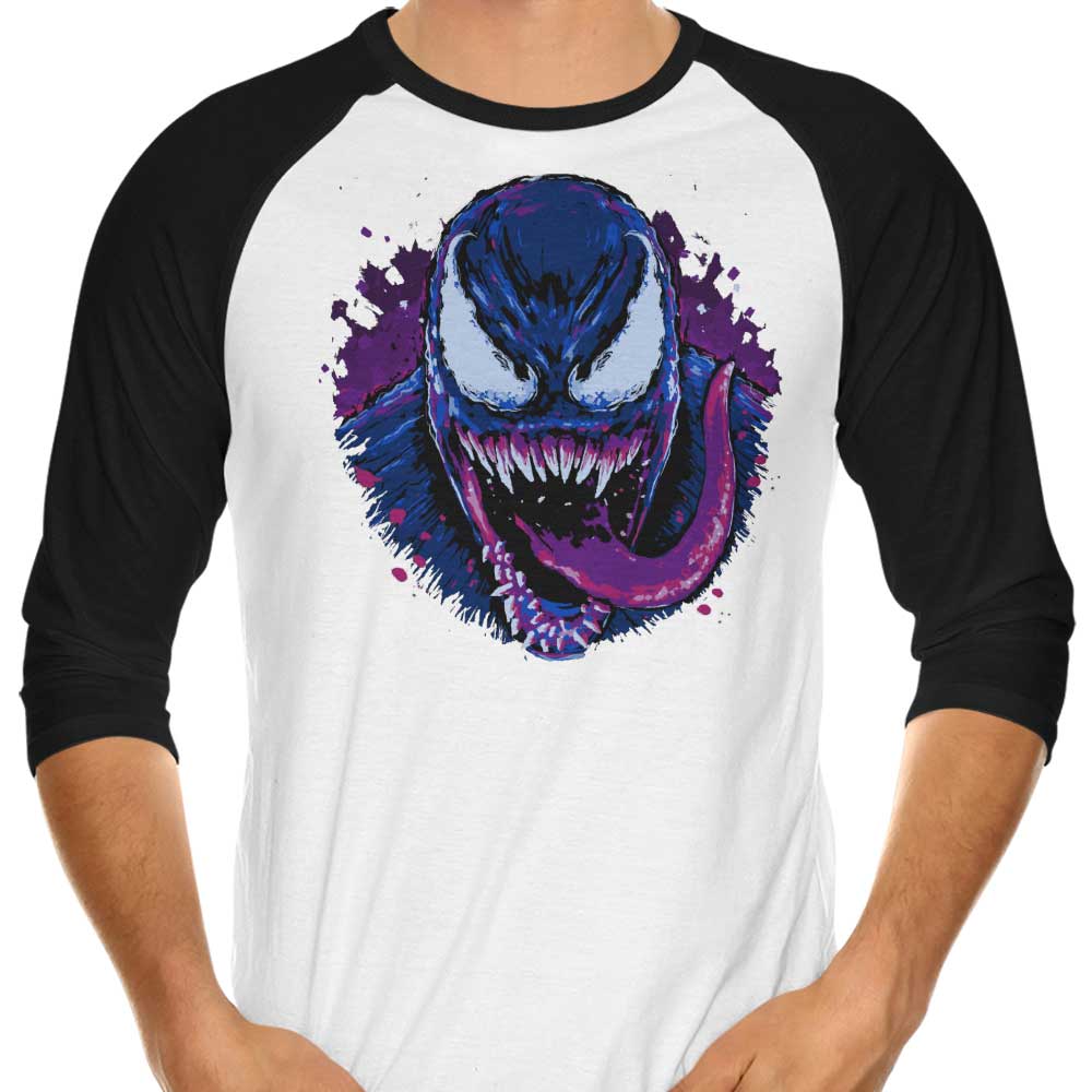 xMorfina's Mysterious Dark Alien 3/4 Sleeve Raglan T-Shirt