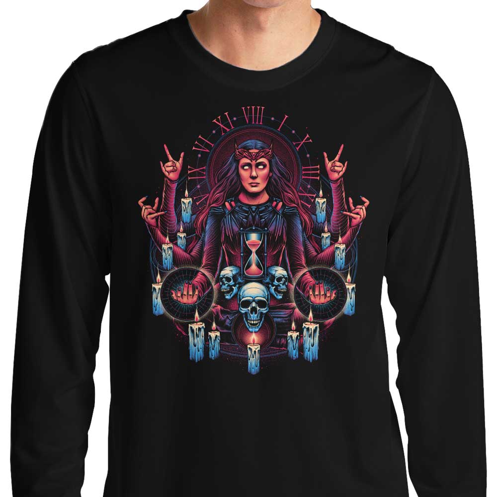 Glitchygorilla's Chaotic Witchcraft Long Sleeve Comfortable T-Shirt