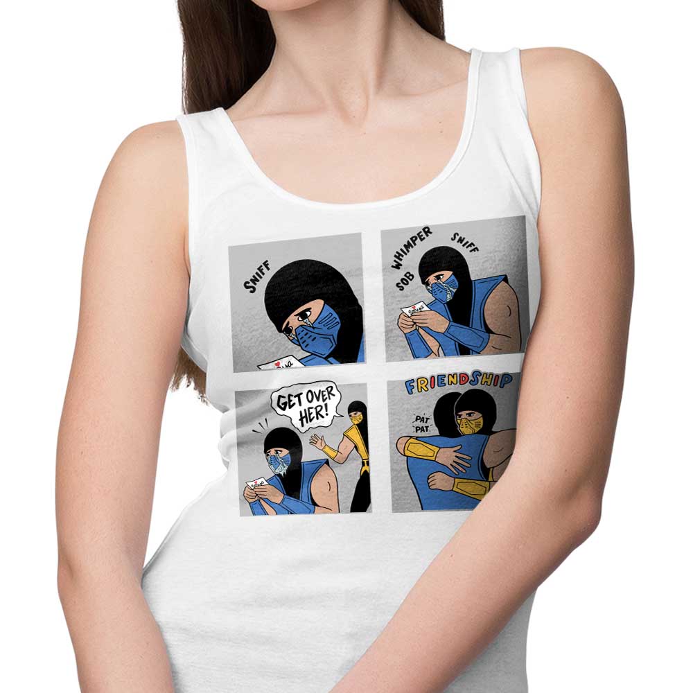 Ibyes Illustrations 'Get Over Her' Stylish Men's and Women's Tank Top