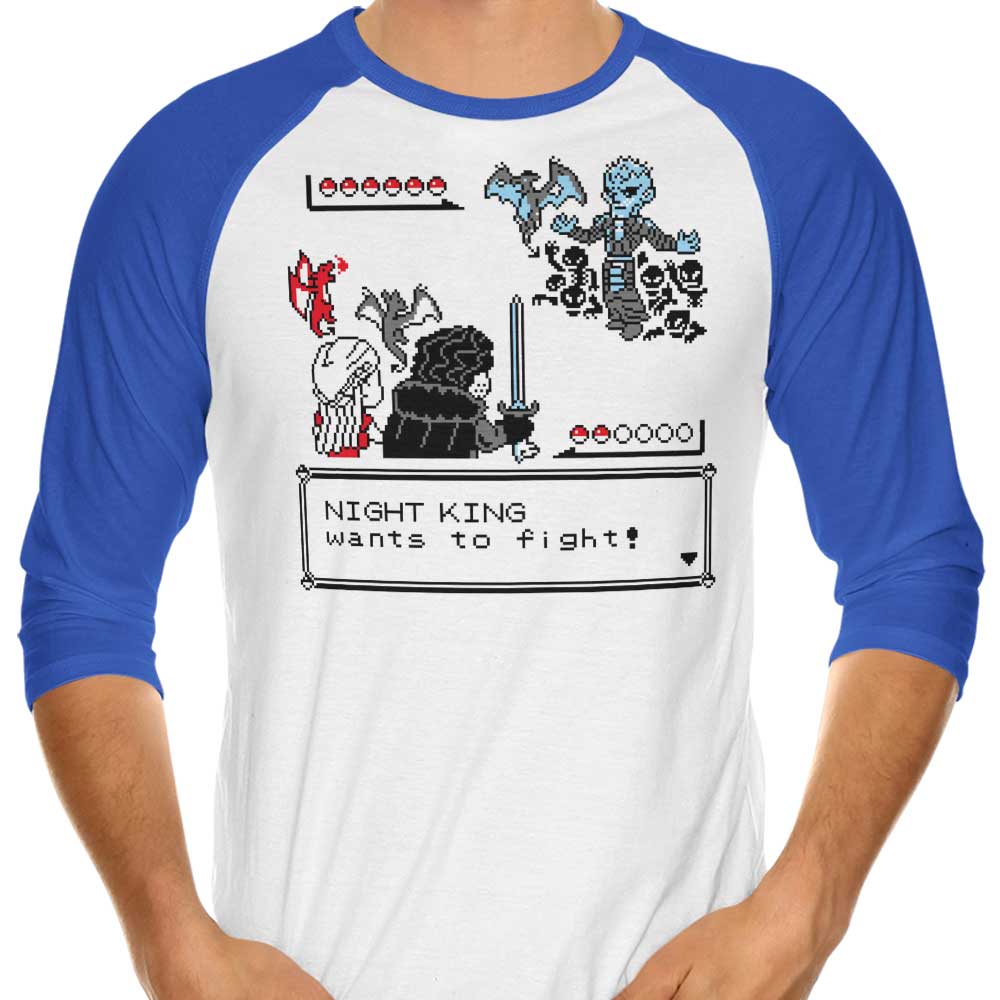 Call of Duty Designs' Throne Battle II 3/4 Sleeve Raglan Style Men's T-Shirt