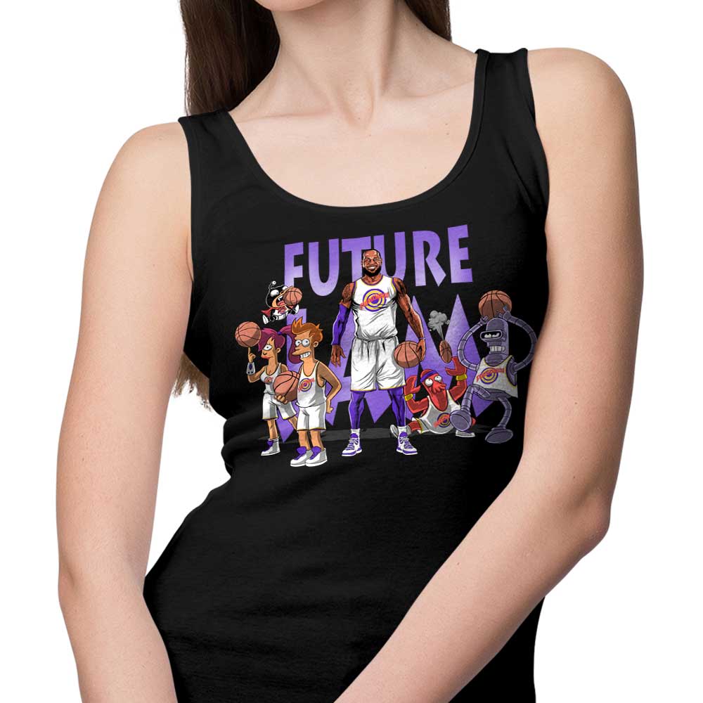 Zascanauta's Comfortable Future Jam Unisex and Women's Tank Tops