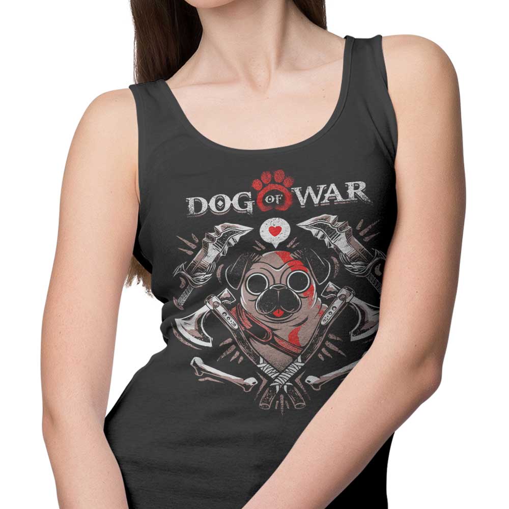 Ilustrata's 'Dog of War' Unisex and Women's Comfortable Tank Tops
