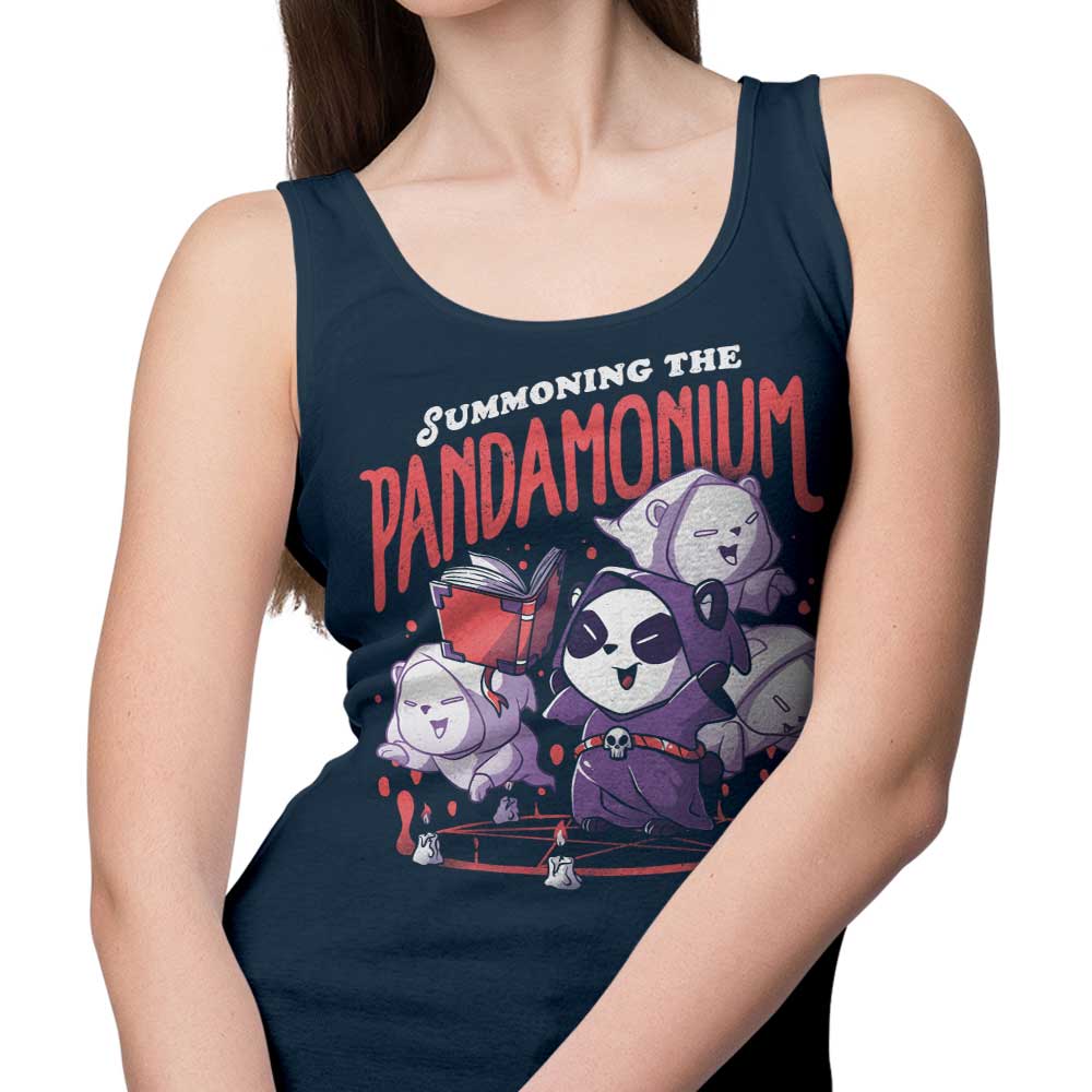 Edu.ely's Comfortable Unisex and Women's Summoning the Pandamonium Tank Tops