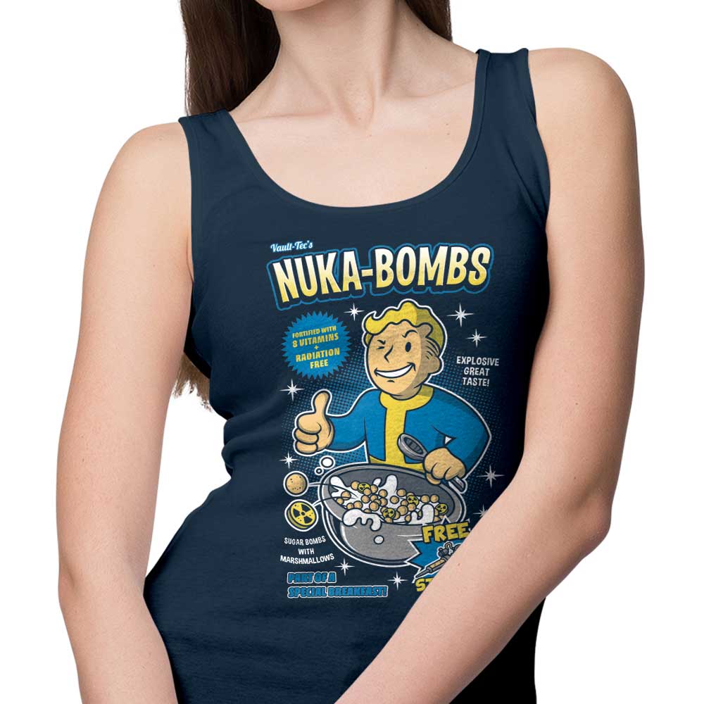 Olipop's Nuka Bombs-themed Tank Top for Fashionable Wear
