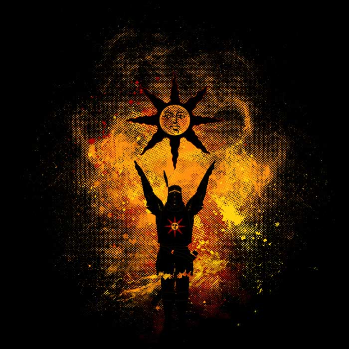Donnie Illustrations' Praise the Sun Long Sleeve T - Shirt