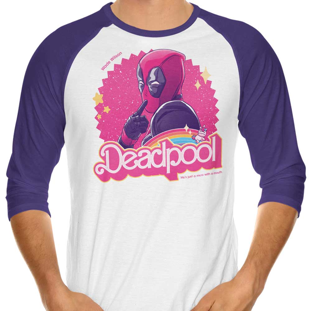 Stylish 3/4 Sleeve Raglan T-Shirt by Teesgeex - Just a Merc