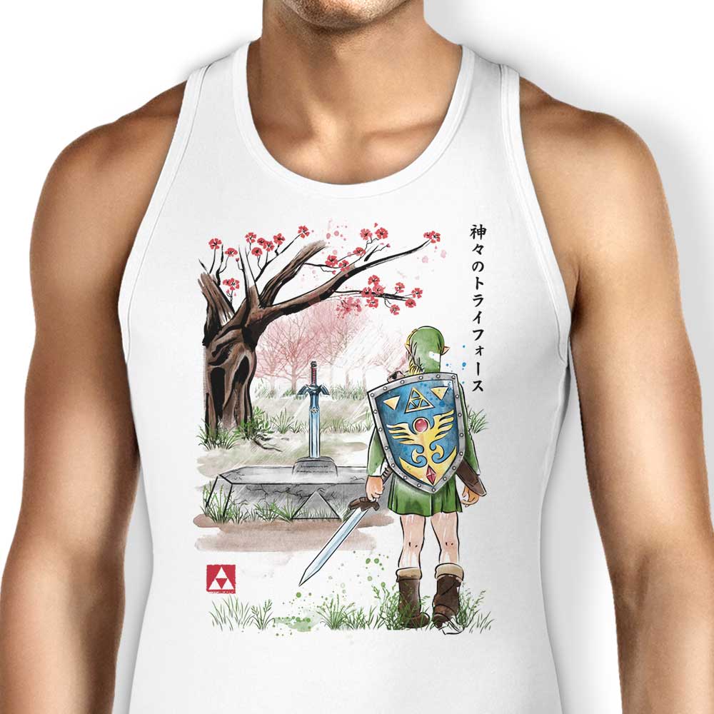 Dr. Monekers' Watercolor Linked Men's and Women's Unisex Tank Top
