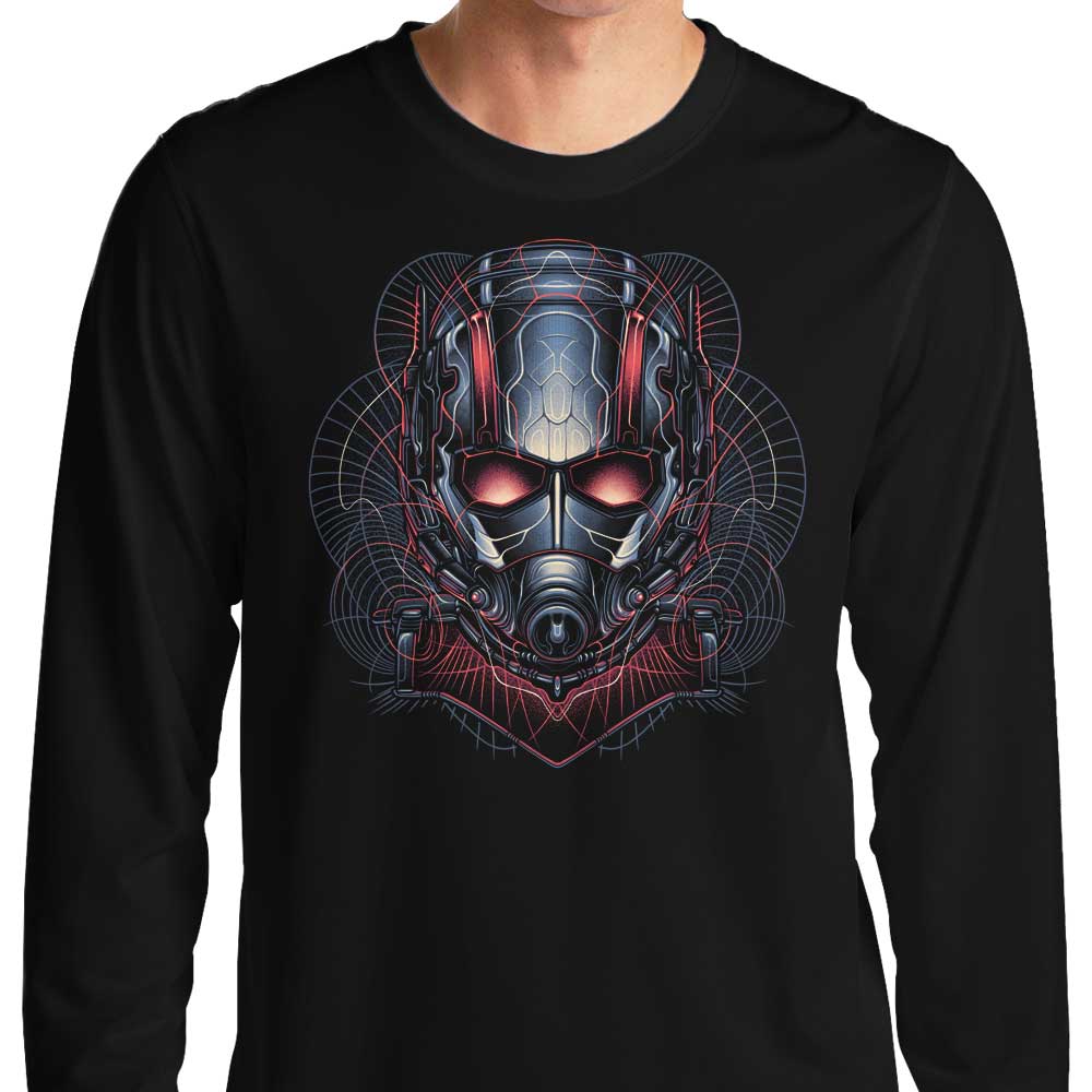 Unique 'Geometry of an Ant' Long Sleeve Crewneck Sweatshirt