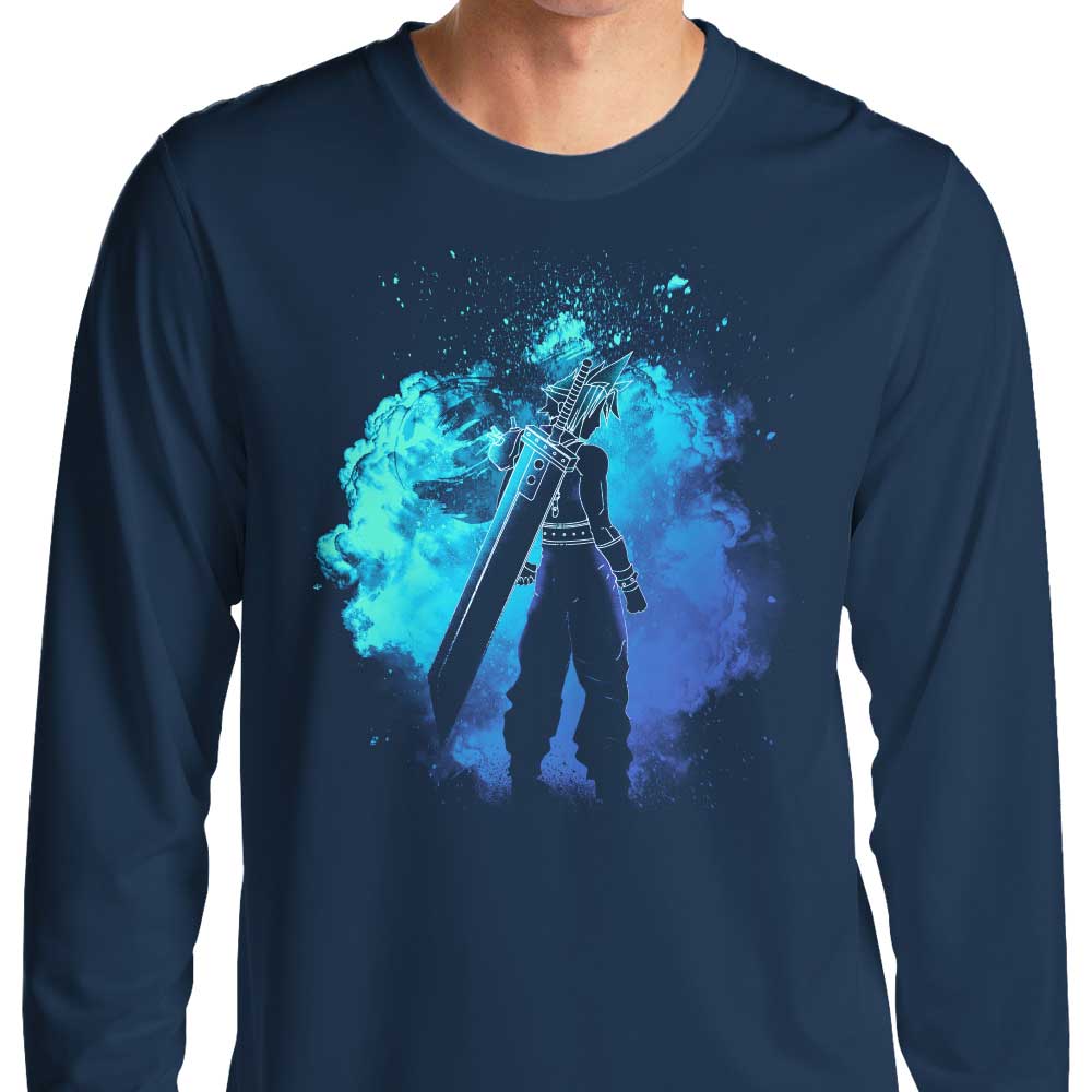Donnie Illustrations' Soul of Soldier's Memory Long Sleeve Crewneck T - Shirt for Men and Women