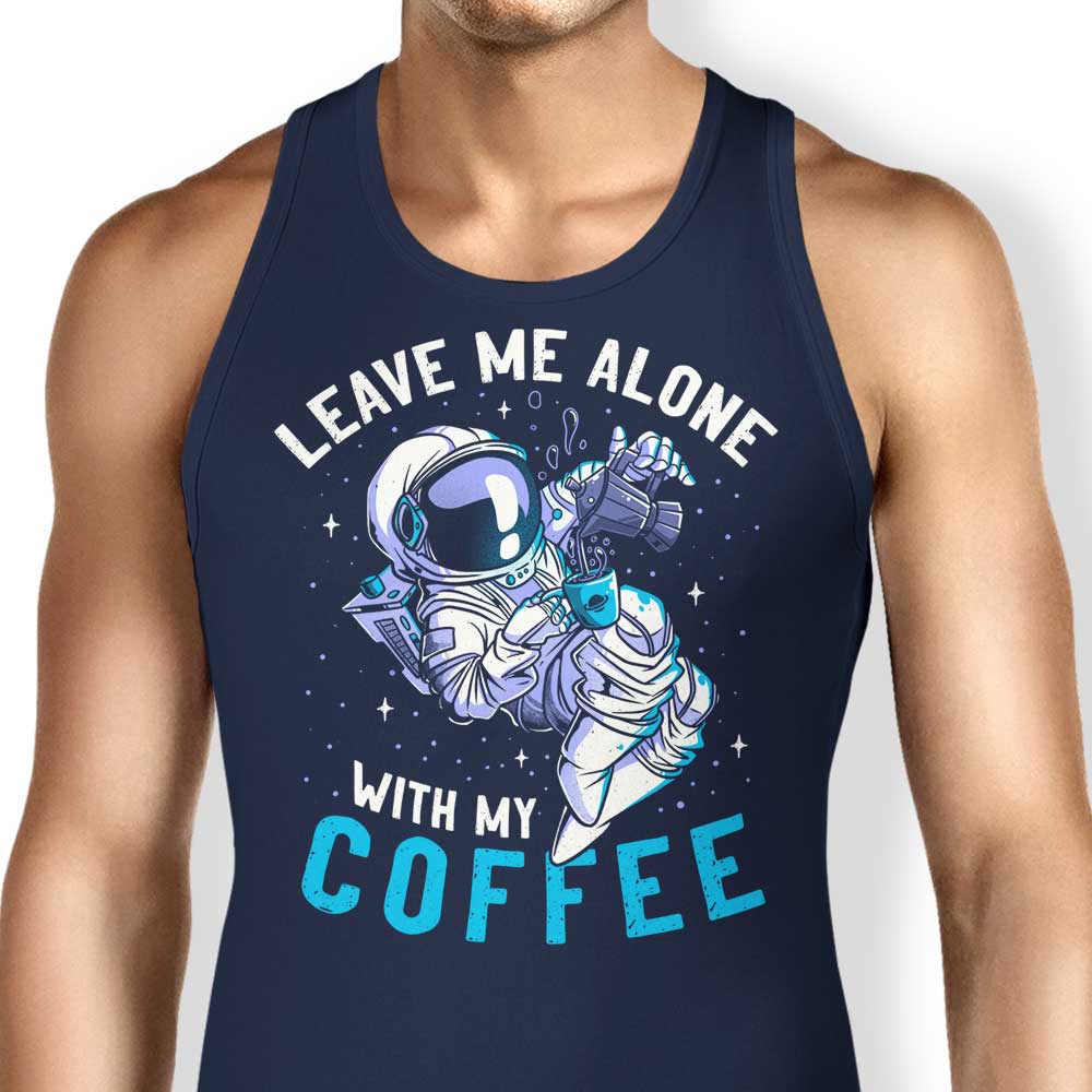 Edu.ely's Comfortable 'With My Coffee' Men's and Women's Tank Tops