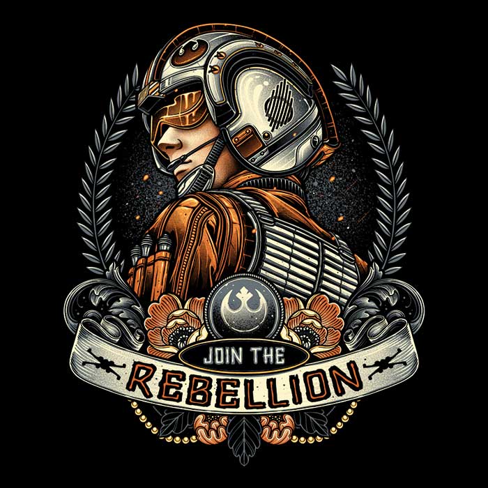 Join the Revolution - Stylish 3/4 Sleeve Raglan T-Shirt