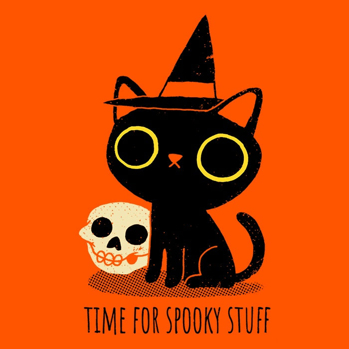 Spooky Season 3/4 Sleeve Raglan Style T-Shirt for a Creepy Look