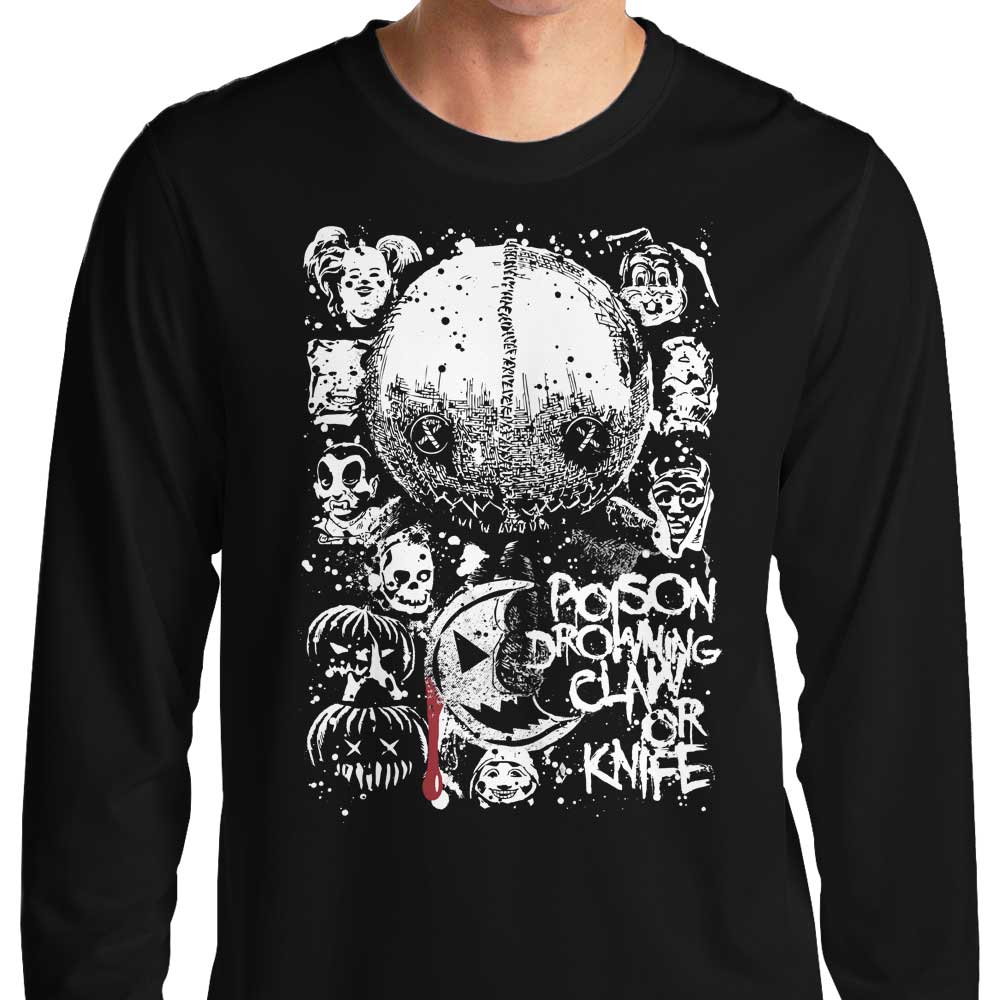 Arinesart's Long Sleeve 'Claw or Knife' T - Shirt for All Sizes