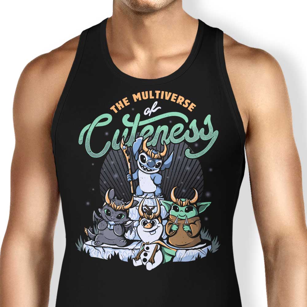 Adorable Multiverse-themed Men's and Women's Unisex Tank Tops
